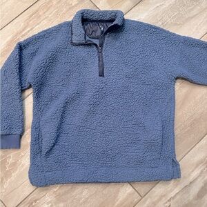 Aerie Sherpa Fleece Quarter Zip
